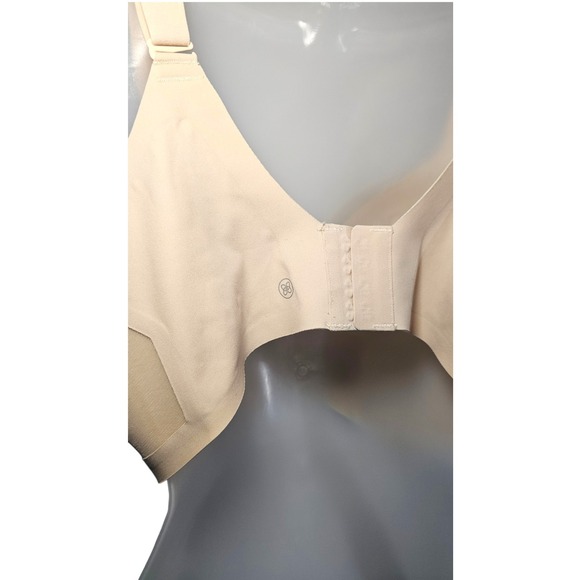 Honeylove Crossover Wireless Bra in Sand LWBR0304 Adjustable Straps Size 2X - Picture 6 of 7
